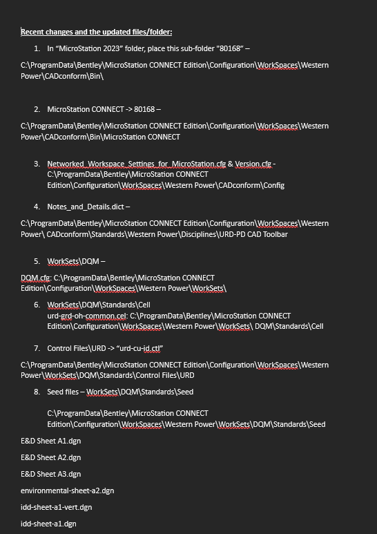 Complex manual file placement instructions showing scattered files across multiple system directories